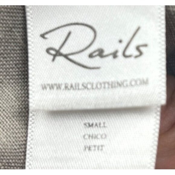 Rails Maverick Utility Jacket Sage Camo Womens Small Oversized Fit Linen Blend - Picture 5 of 12